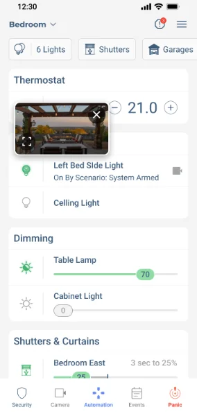 Connected previews screenshot