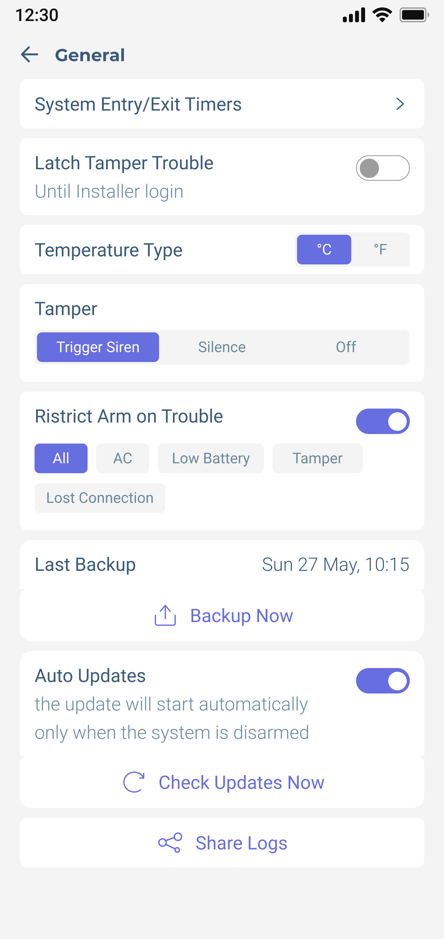 First iteration screen 5