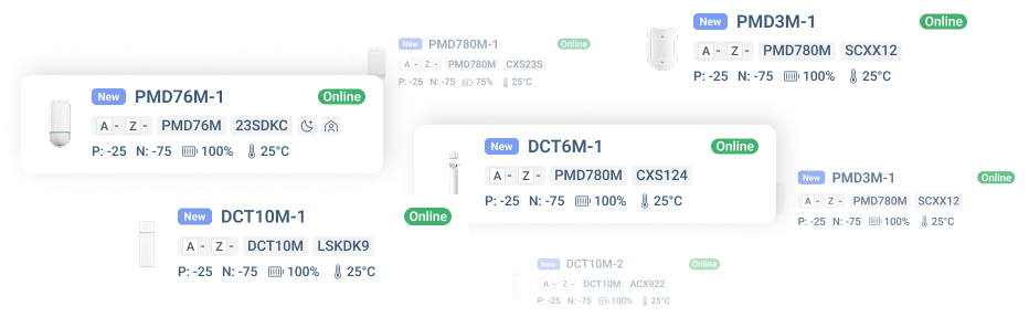 Many connected devices enrolled